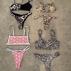 Lot of 4 bikinis from romwe